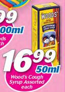 Wood's Cough Syrup Assorted-50ml