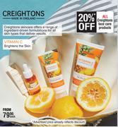 Creightons Face Care Products-Each