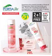 Portia M Pomegranate Face & Body Products-Each