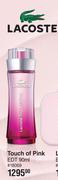 Lacoste Touch Of Pink EDT-90ml