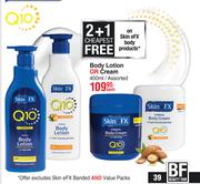 Skin eFX Body Lotion Or Cream Assorted-400ml Each