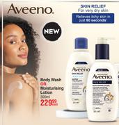 Aveeno Body Wash or Moisturising Lotion-300ml Each