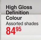 Reflection High Gloss Definition Colour 