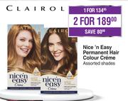 Clairol Nice 'n Easy Permanent Hair Colour Creme-For 1