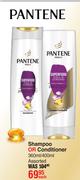 Pantene Shampoo Or Conditioner Assorted-360ml/400ml Each