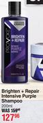 Pro:Voke Brighten + Repair Intensive Purple Shampoo-200ml
