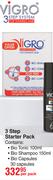 Vigro 3 Step Starter Pack-Per Pack