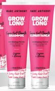 Marc Anthony Grow Long Super Fast Strength Shampoo Or Conditioner-250ml Each