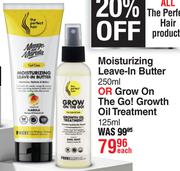 The Perfect Hair Moisturising Leave-In Butter 250ml Or Grow On The Go! Growth Oil Treatment 125ml-EA