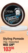 Gatsby Styling Pomade Assorted-75g