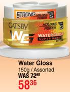 Gatsby Water Gloss Assorted-150g