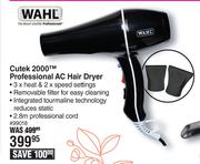 Wahl Cutek 2000 Professional AC Hair Dryer