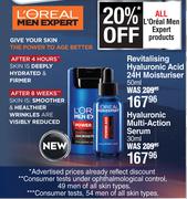 L'Oreal Revitalising Hyaluronic Acid 24H Moisturiser-50ml