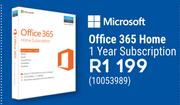 Microsoft Office 365 Home 1 year Subscription