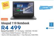 Lenovo Ideapad 110 Notebook