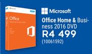 Microsoft Office Home & Business 2016 DVD