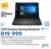 Dell 7559 Pandora Gaming Notebook