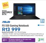 Asus FX 550 Gaming Notebook
