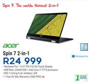 Acer Spin 7 2 In 1