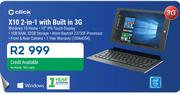 Click X10 2 In 1 With Built In 3G