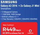 Samsung Galaxy A3 2016-On uChoose Flexi 150