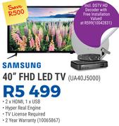 Samsung 40" FHD LED TV UA40J5000