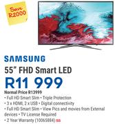 Samsung 55" FHD Smart LED TV
