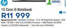 HP 15 Core i5 Notebook