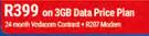 Acer Aspire ES1 571 Notebook+ R207 Modem-On 3GB Data Price Plan