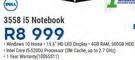 Dell 3558 i5 Notebook