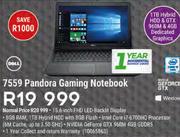 Dell 7559 Pandora Gaming Notebook
