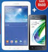 Samsung Galaxy 7" Tablet+ Galaxy Z2 Tizen Smartphone