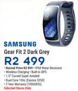 Samsung Gear Fit 2 Dark Grey