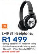 JBL E-40 BT Headphones