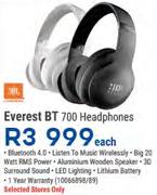JBL Everest BT 700 Headphones-Each