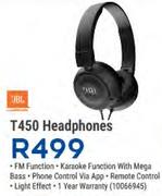 JBL T450 Headphones