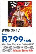 WWE 2K17-Each