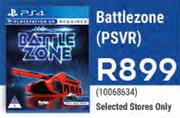 Battlezone PSVR For PS4