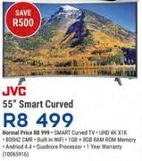 JVC 55" UHD Smart Curved TV
