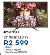 Sansui 32" HD Ready Smart LED TV