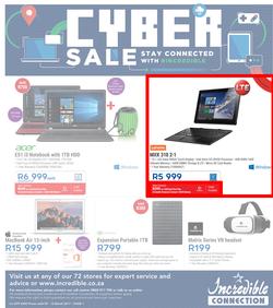 Incredible Connection : Cyber Sale (9 Mar - 12 Mar 2017), page 1