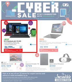 Incredible Connection : Cyber Sale (9 Mar - 12 Mar 2017), page 1