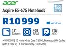 Acer Aspire E5-575 Notebook