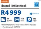 Lenovo Ideapad 110 Notebook
