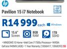 HP Pavilion 15 i7 Notebook
