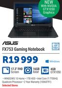 Asus FX753 Gaming Notebook