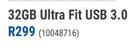 Sandisk 32 GB Ultra Fit USB 3.0