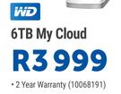 WD 6TB My Cloud