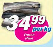 Frozen Hake-Per Kg