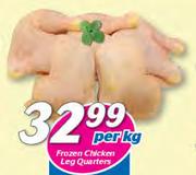 Frozen Chicken Leg Quarters-Per Kg